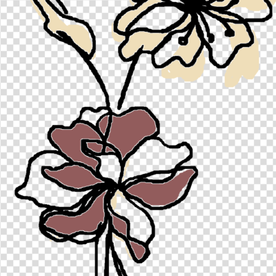 Stylish flower png