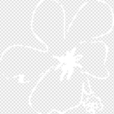 White Flower Pattern PNG