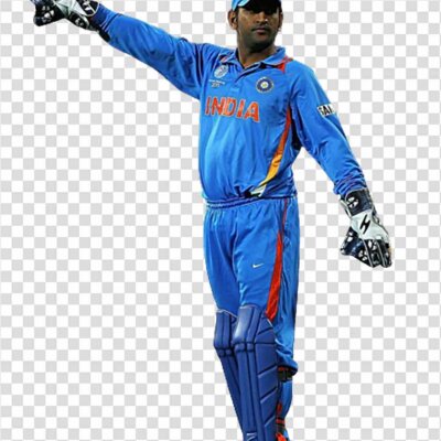 Dhoni Cricketer Free PNG