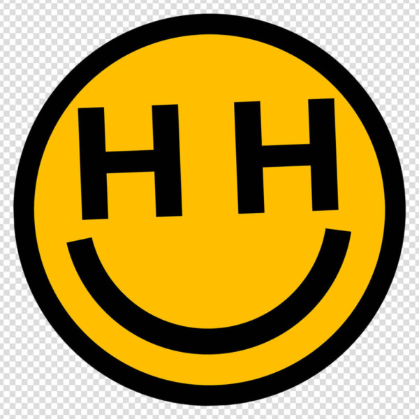 Happy Foundation logo yellow