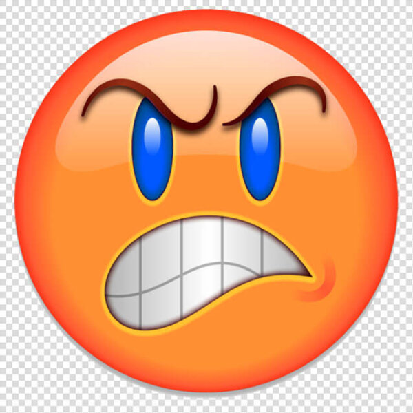 Smile Angry Emoji Png