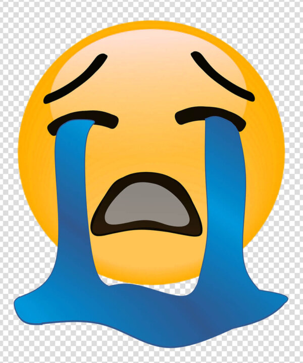 Whatsapp Emoticon Crying,sad Emoji