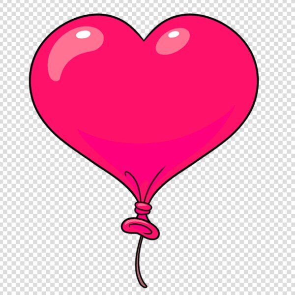 Heart Balloons png images
