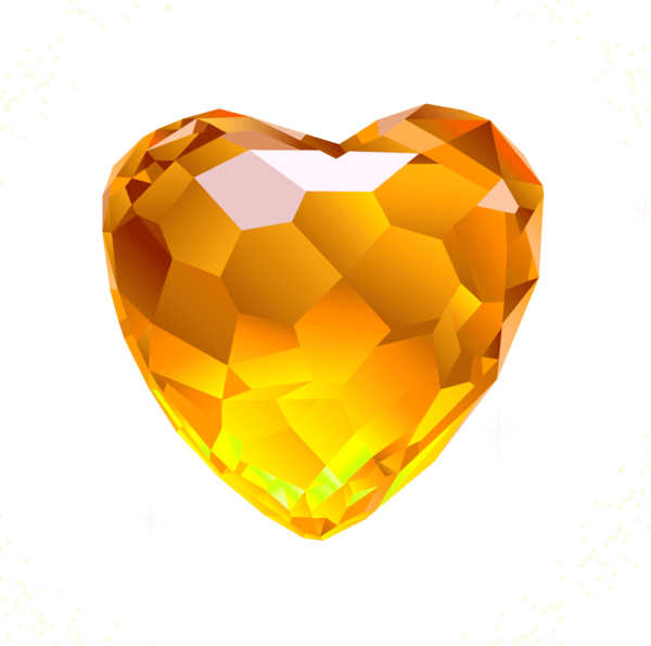 Diamond heart PNG