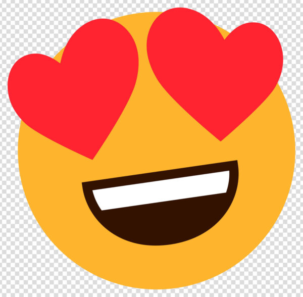 Love Emoji Heart blury