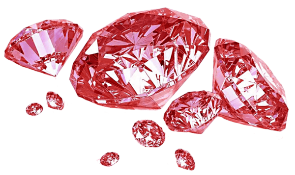 Red Bulk Diamond PNG image