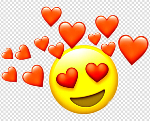 Red heart emoji png