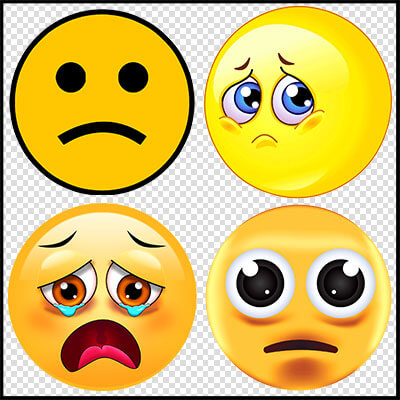 Sadness Emoji PNG