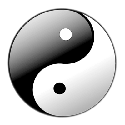 Yin and yang Symbol Clipart