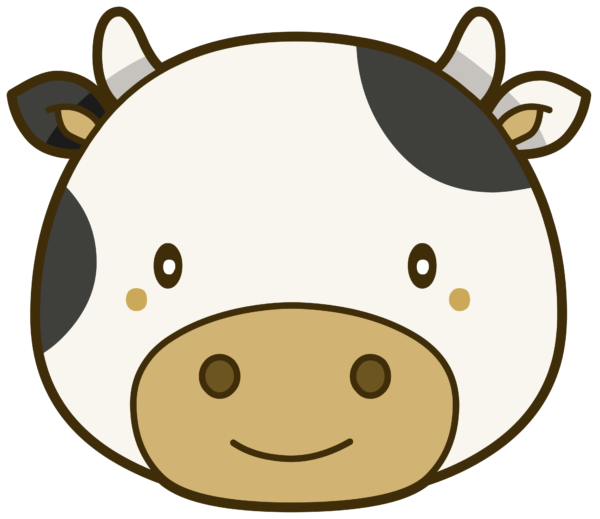 cow logo png Image