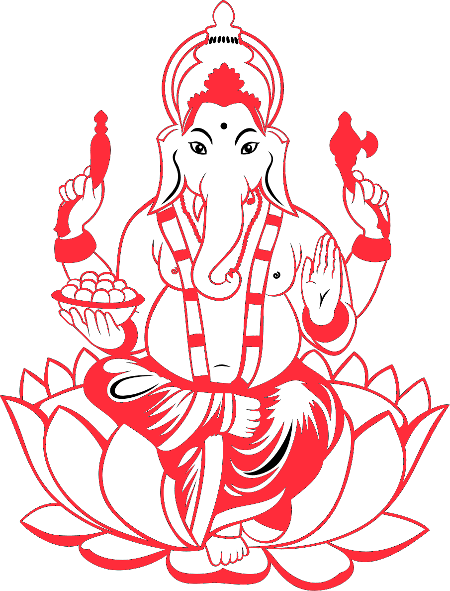 Ganpati Art Png - Logo Transparent Ganesh Png, Png Download is free transparent  png image. To explore more similar … | Flower phone wallpaper, Om symbol  art, Ganesh