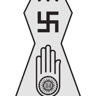 jainism symbol black
