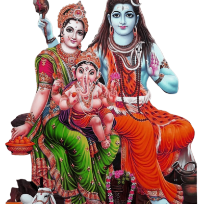 lord shiva parvati and ganesh hd png images