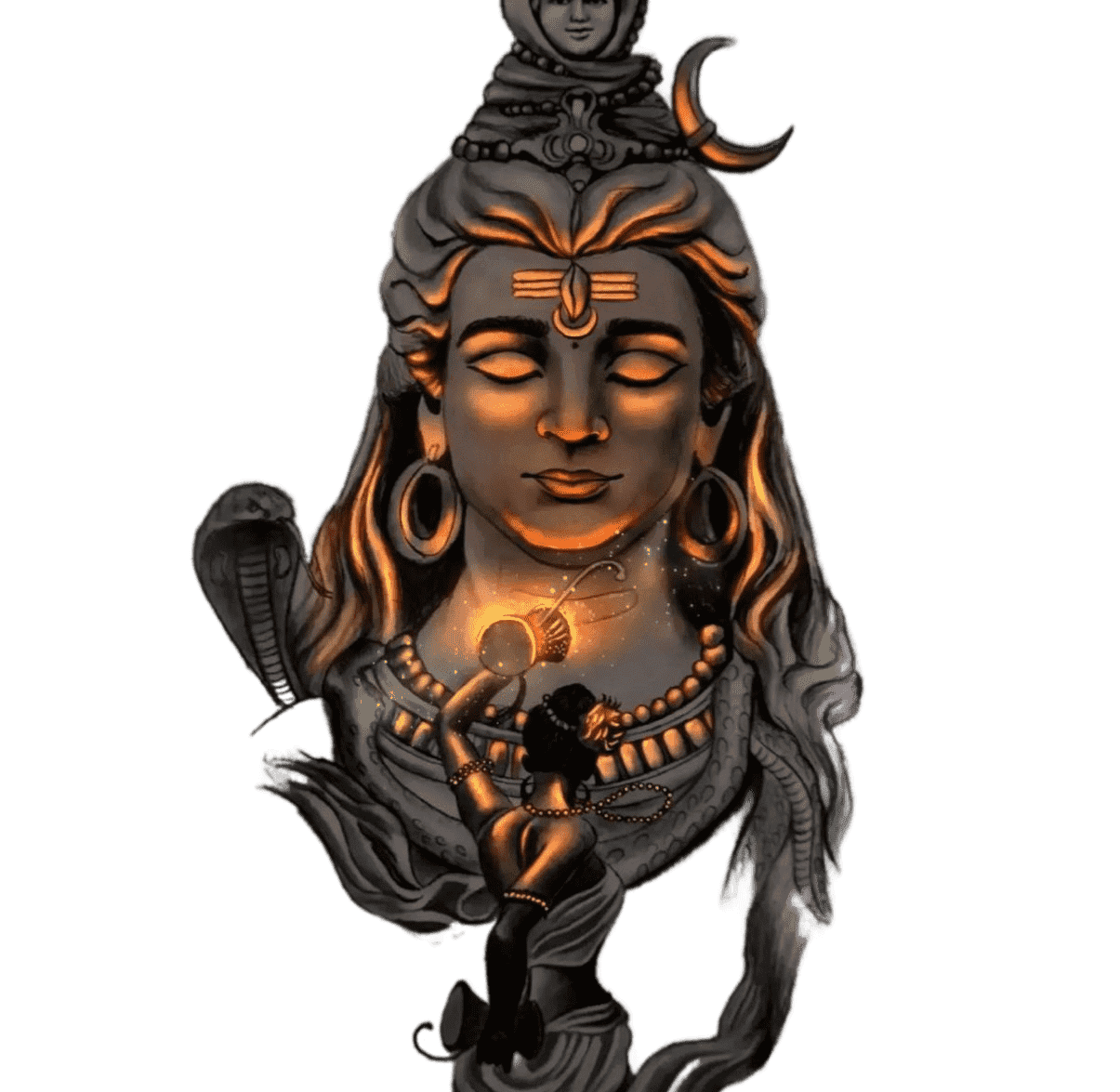 How to make lord shiva trishul tattoo | trishul tattoo | tattoo with pen |  Ak tattoo artist - YouTube