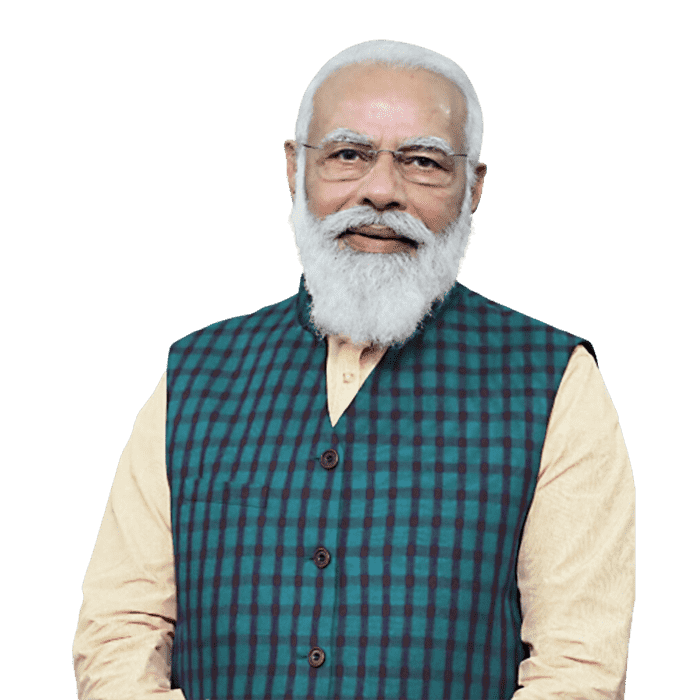 PM Narendra Modi Front Face PNG Photo
