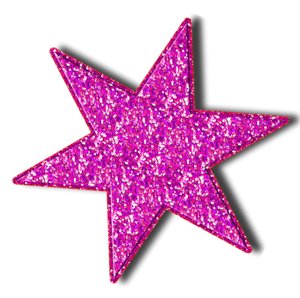 Pink Star PNG,Estrela PNG