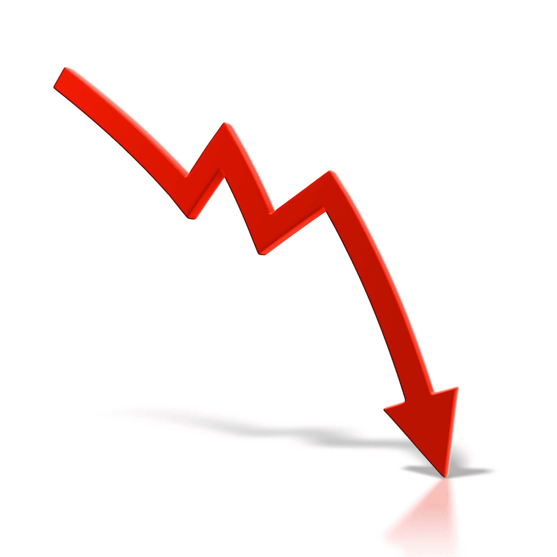 Stock Market loss Arrow PNG - PNGBUY
