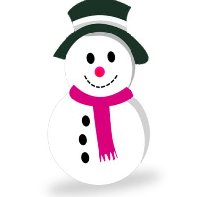 cute snowman clipart