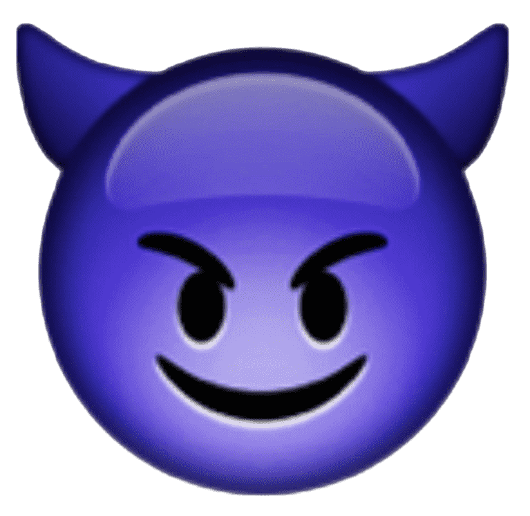 Devil Emoji PNG