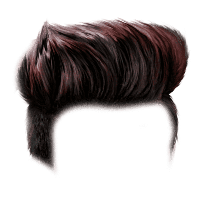 Fundo de imagem de cabelo emo PNG