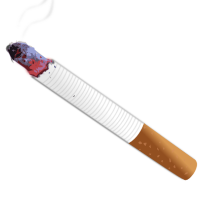 thug life cigarette burning png