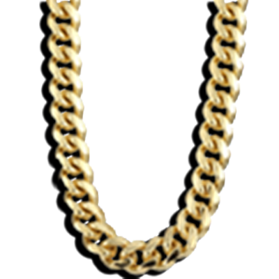 thug life gold chain