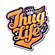 thug life sticker png