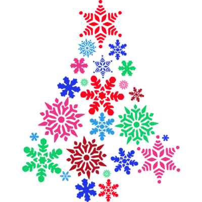 Multipal Snowflake Clipart png (4)