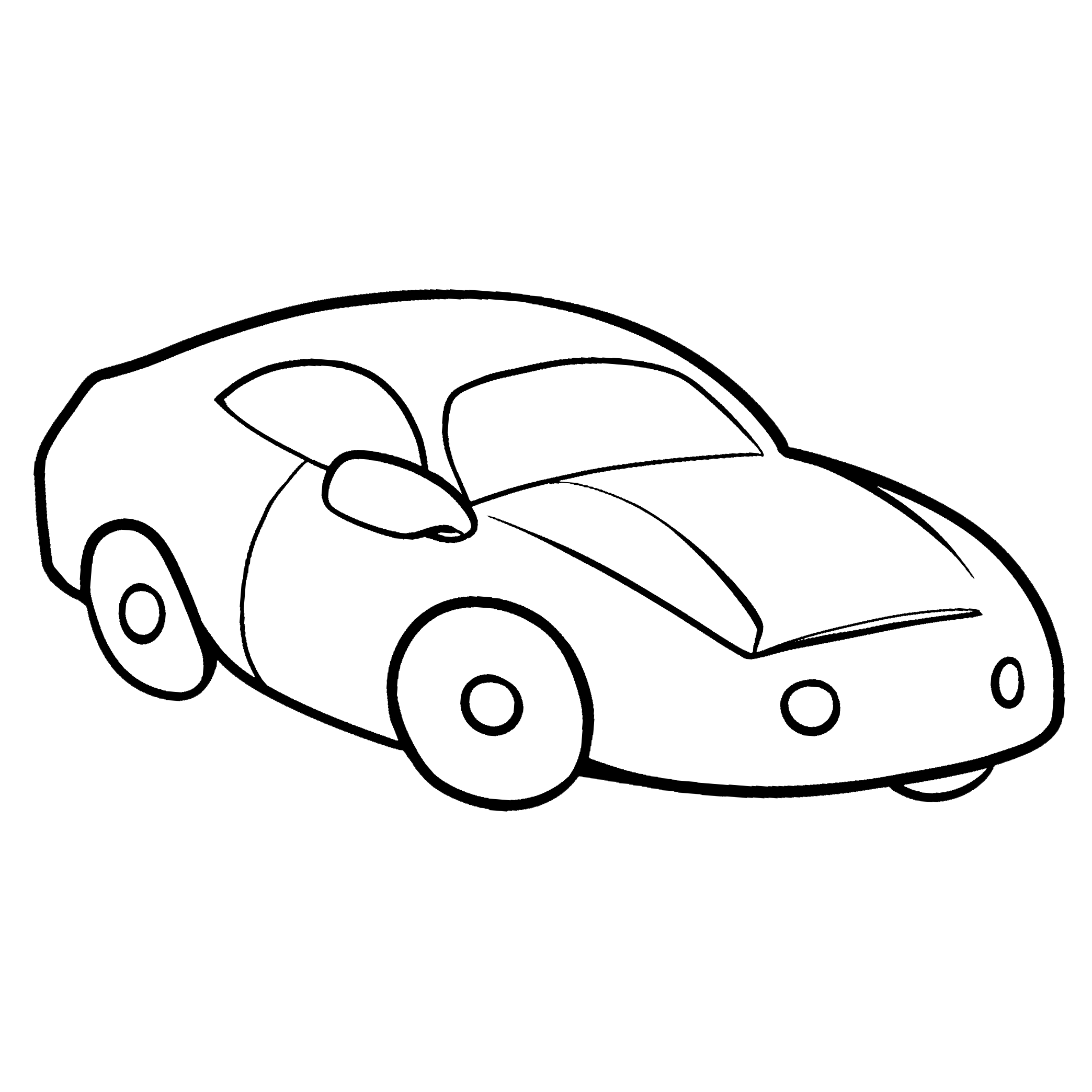 Easy Car Drawing for Kids - PRB ARTS-saigonsouth.com.vn