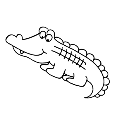 Crocodile drawing for kids (28)