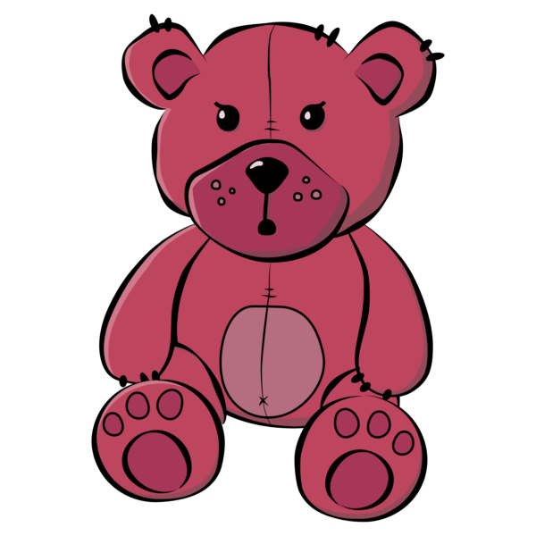 Pink Teddy Bear PNG