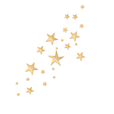 Gold stars png