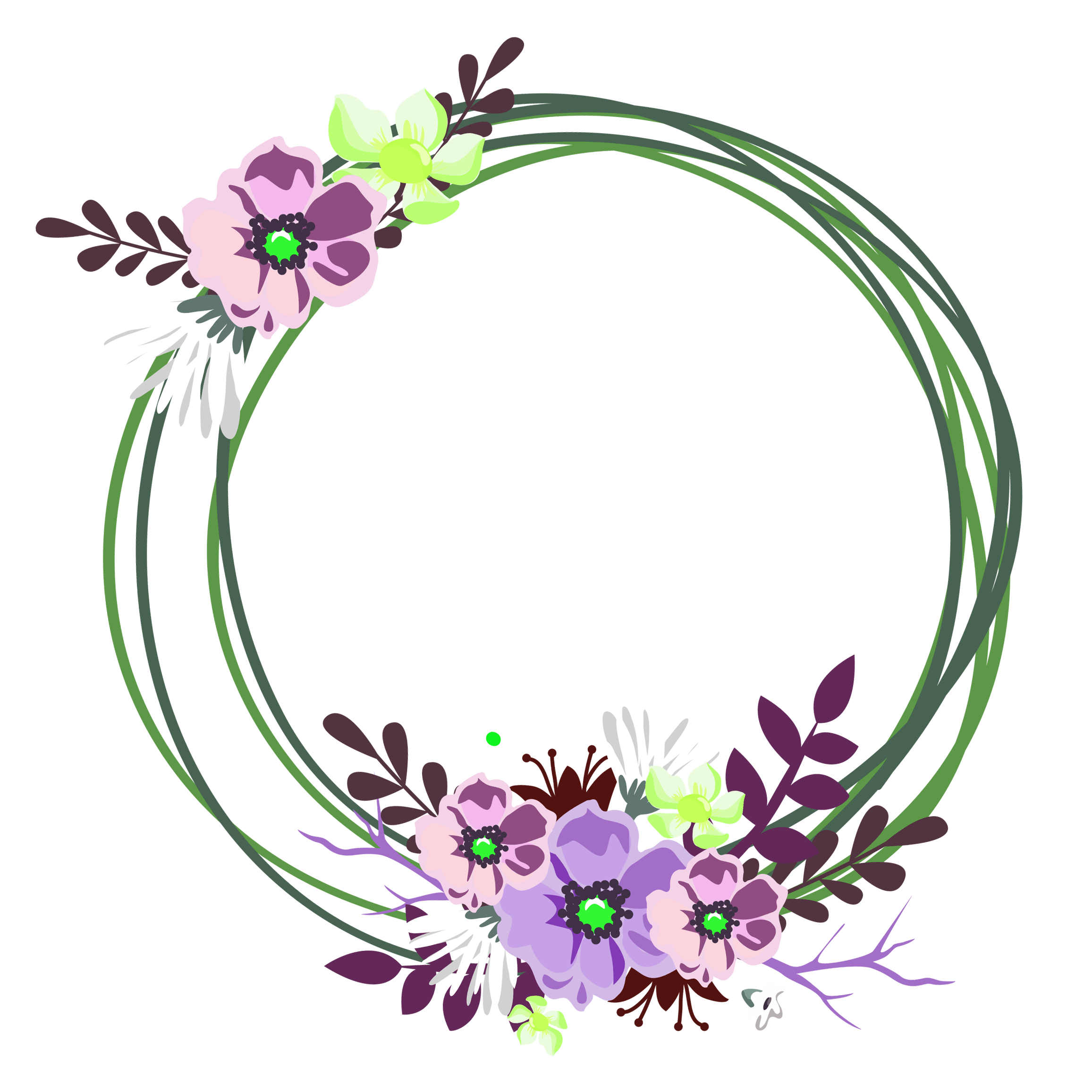 Flower Ring PNG Transparent Images Free Download | Vector Files | Pngtree