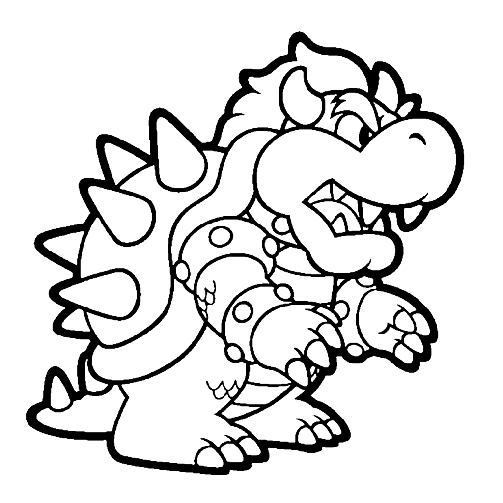 Mario Coloring Pages Archives - PNGBUY